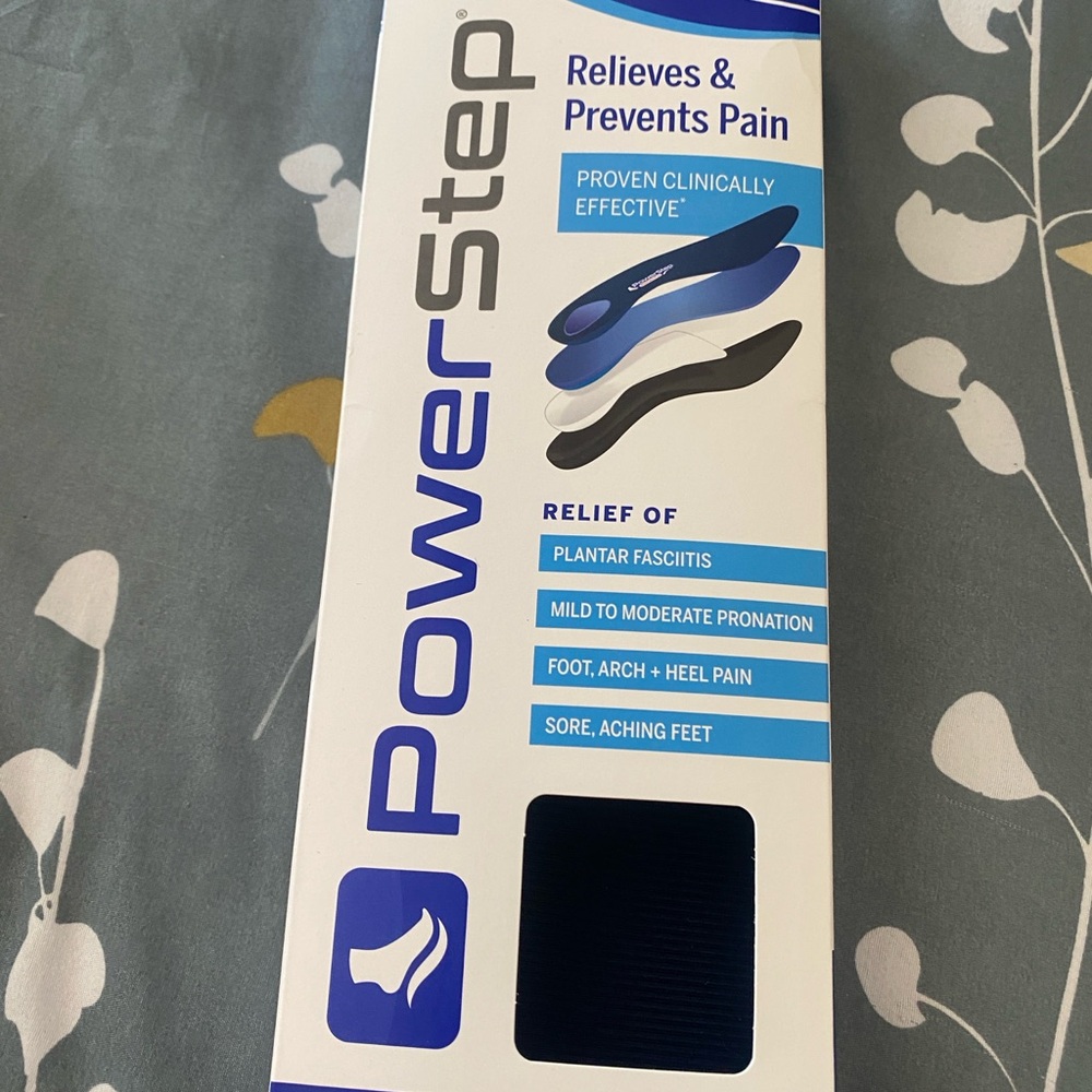 Women's Athletic Shoes - Blue insert orthotics